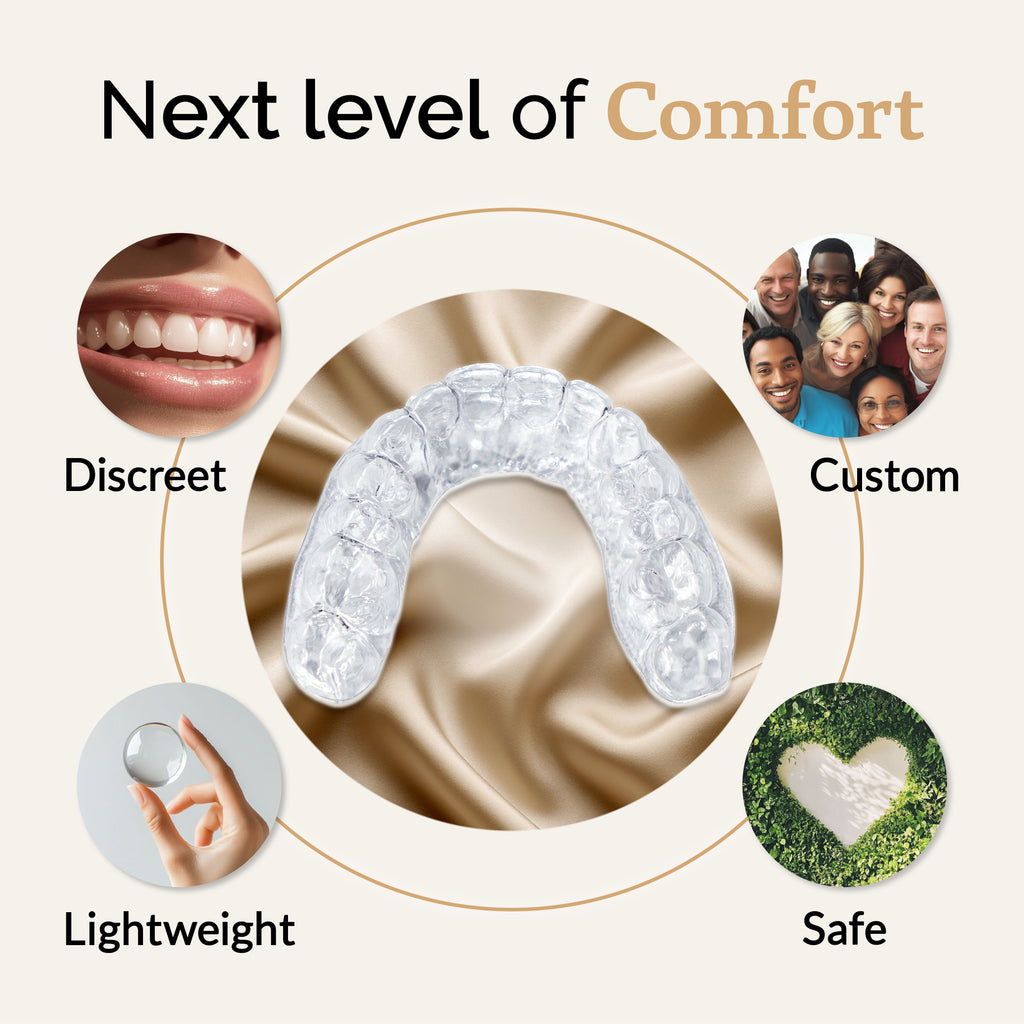 Custom Clear Retainer for Smile Maintenance (Lower)